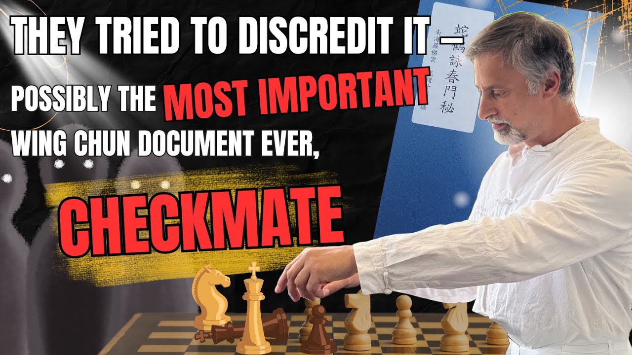 Wing Chun's Secret Note : Exposing the false claims ONCE AND FOR ALL. CHECKMATE.