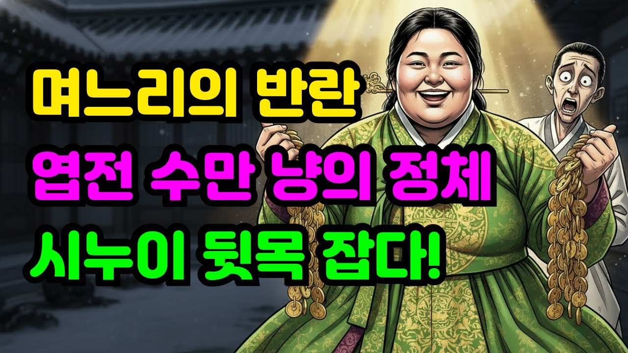 내쫓긴 뚱보 며느리가 1년 만에 금궤 들고 나타나자 시댁 식구들이 기절초풍한 진짜 이유 #야담 #옛날이야기 #오디오북 #인과응보 #권선징악