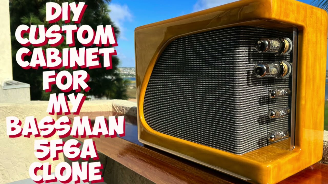 DIY Custom Cabinet for my Bassman 5F6A Clone