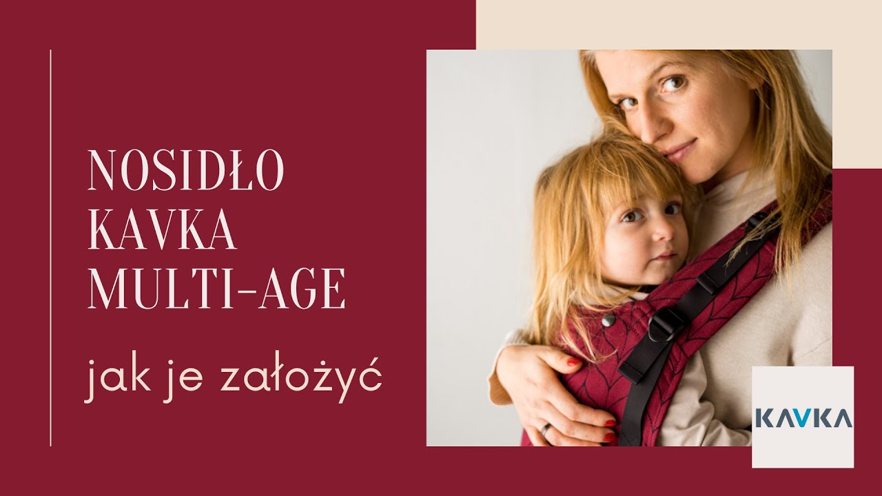 KAVKA multi-age - adjustable carrier / nosidło regulowane