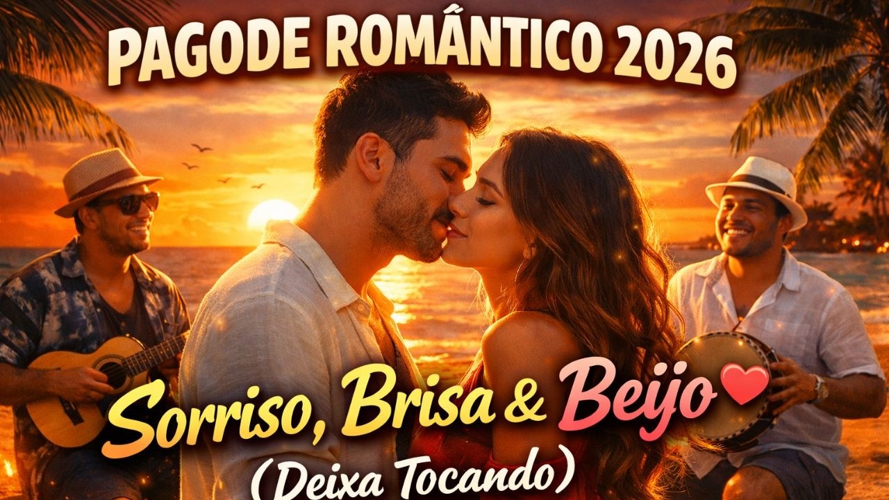 PAGODE ROMÂNTICO 2026 | Sorriso, Brisa & Beijo (Deixa Tocando)