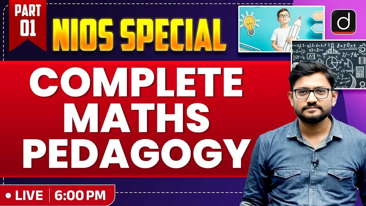 DSSSB Complete Maths Pedagogy Part-1 | Drishti Teaching Exams