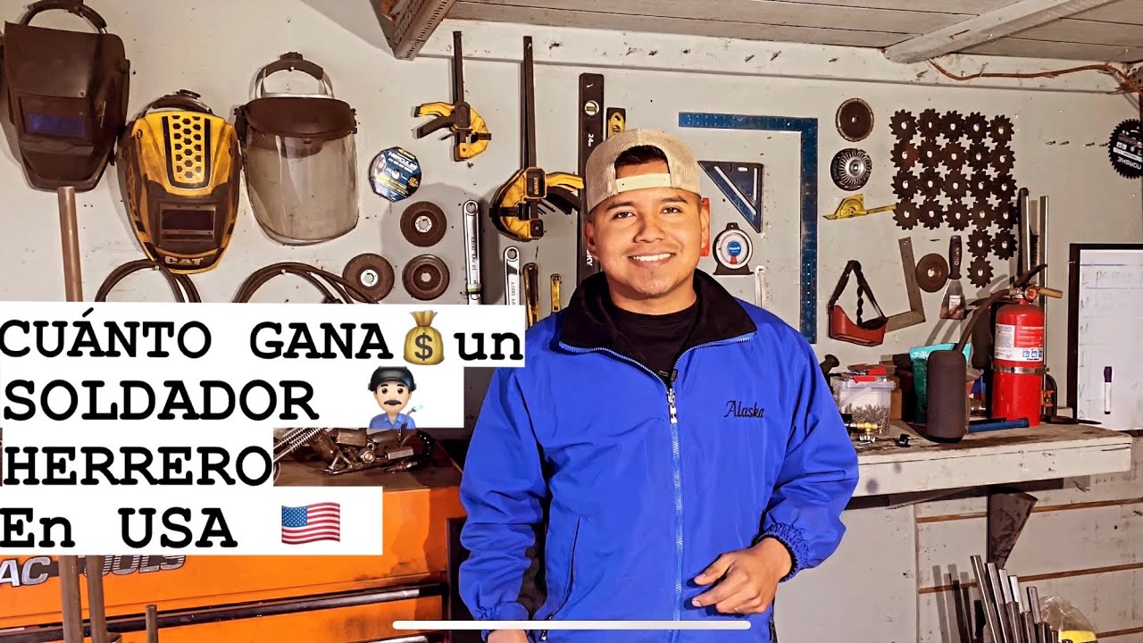 CUÁNTO GANA un SOLDADOR (herrero) en USA 🇺🇸