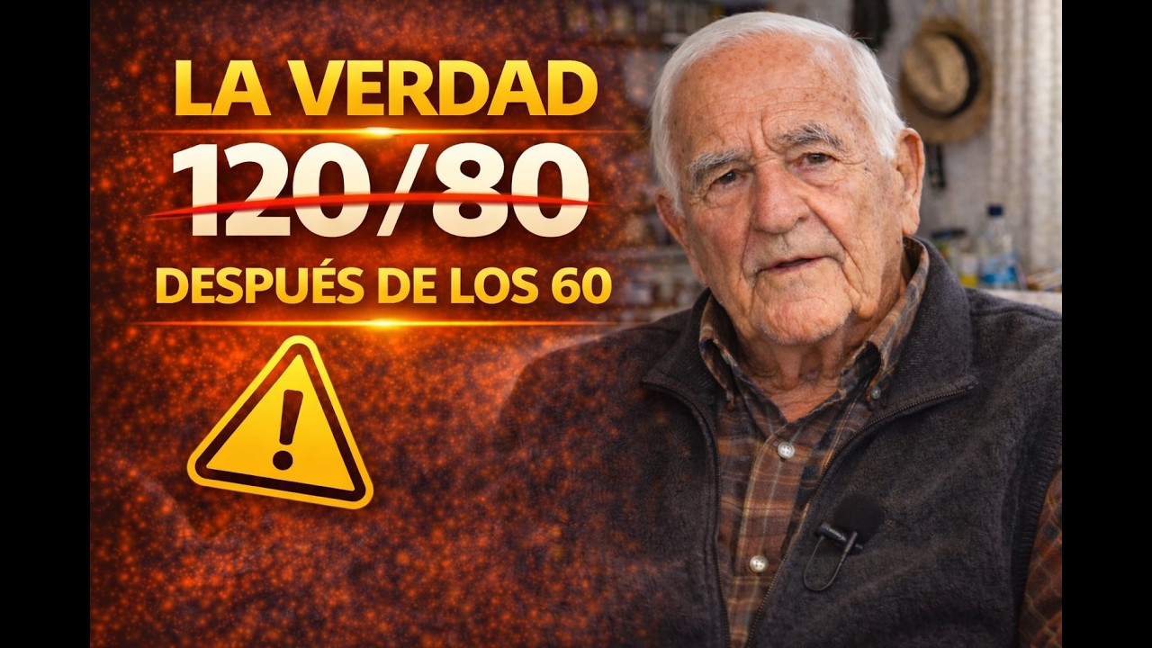 A mis 87 años descubrí la verdad sobre el 120/80 — nadie me explicó esto después de los 60