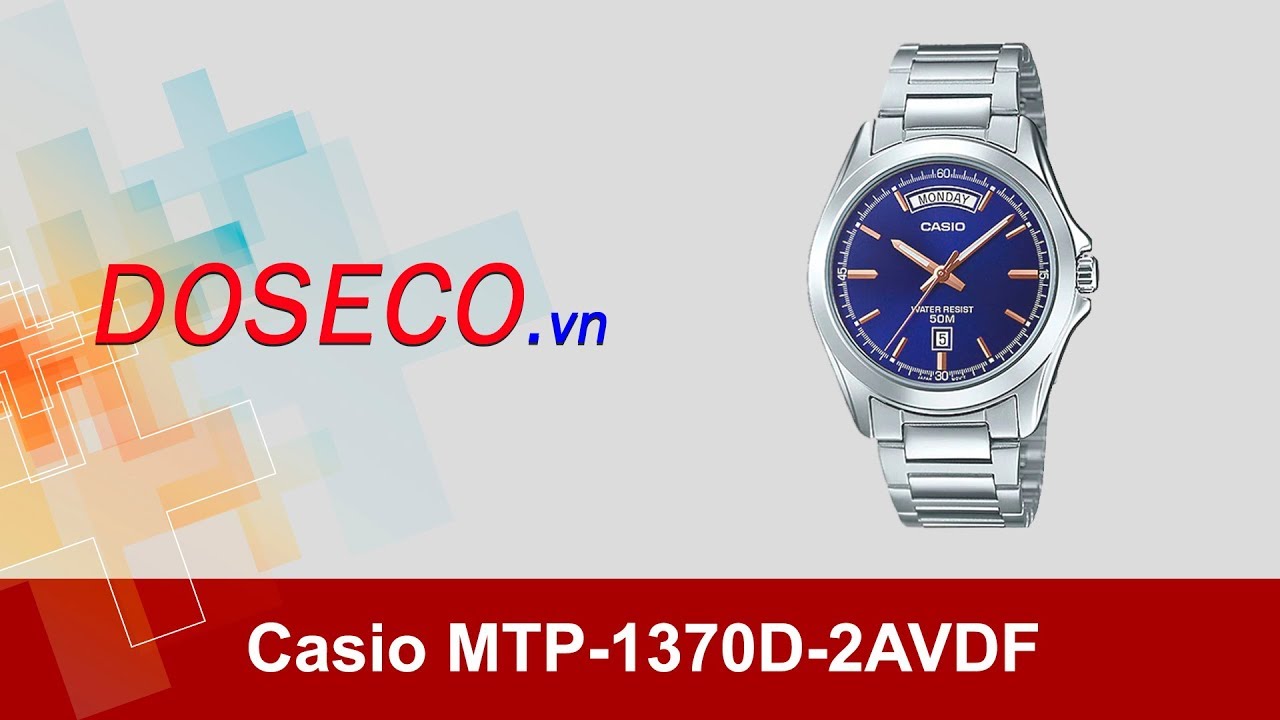[Góc Review nhanh] #487: Đồng hồ Casio MTP-1370D-2AVDF