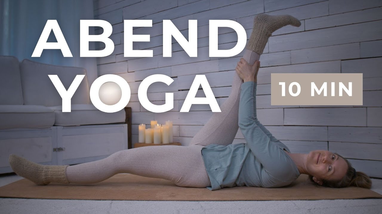 10 Minuten Abendyoga in der Rückenlage | Verspannungen lösen & zur Ruhe kommen