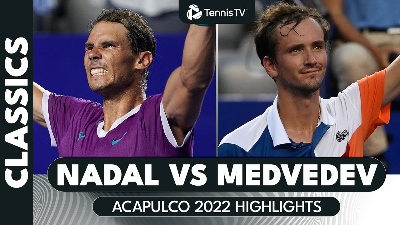 When Nadal Faced Medvedev One Month After *THAT* Australian Open Final | Acapulco 2022 Highlights
