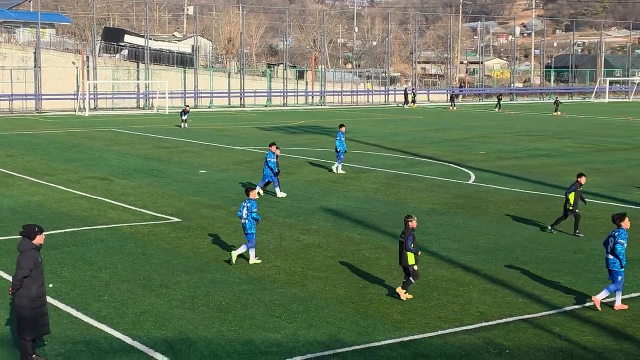 25년 1월 27일 안남fc vs AA유석 연습경기 2쿼터
