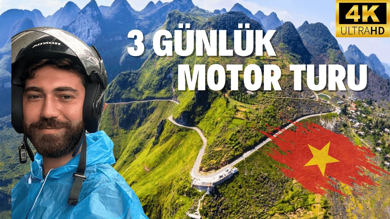 Asya'nın En Tehlikeli Motor Rotası - 3 G&uuml;n 3 Gece -  Hi Giang Loop - Kuzey Vietnam