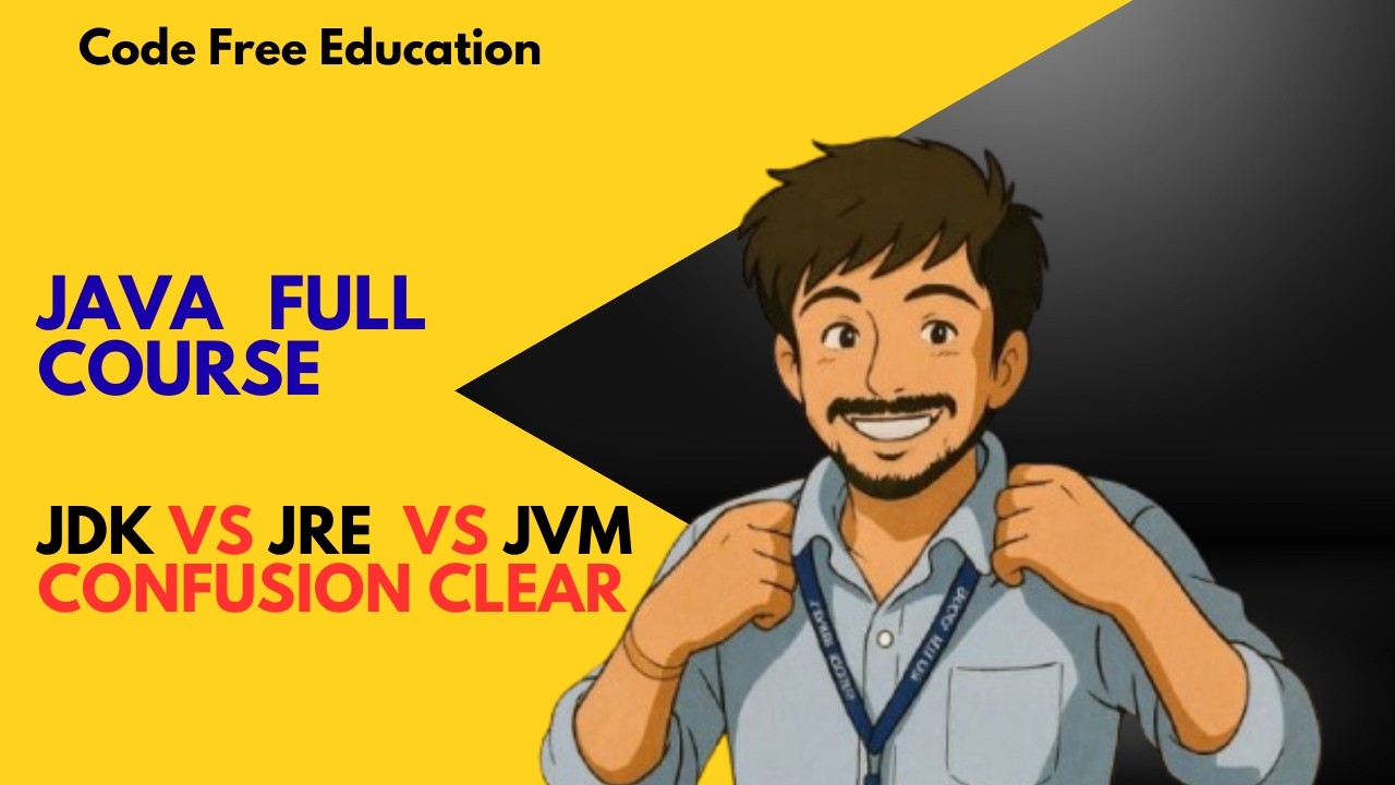 JDK vs JRE vs JVM Explained in Telugu | Java Full Course