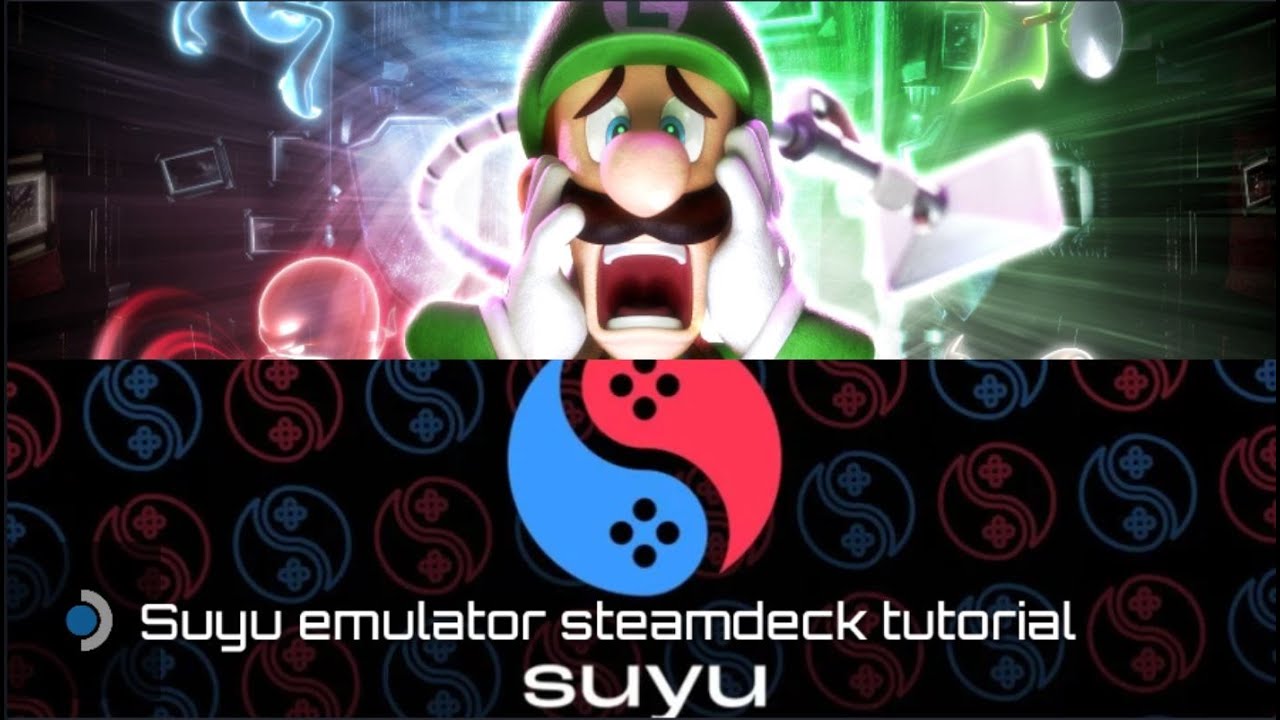 Suyu emulator in steamdeck tutorial  #suyu #steamdeck