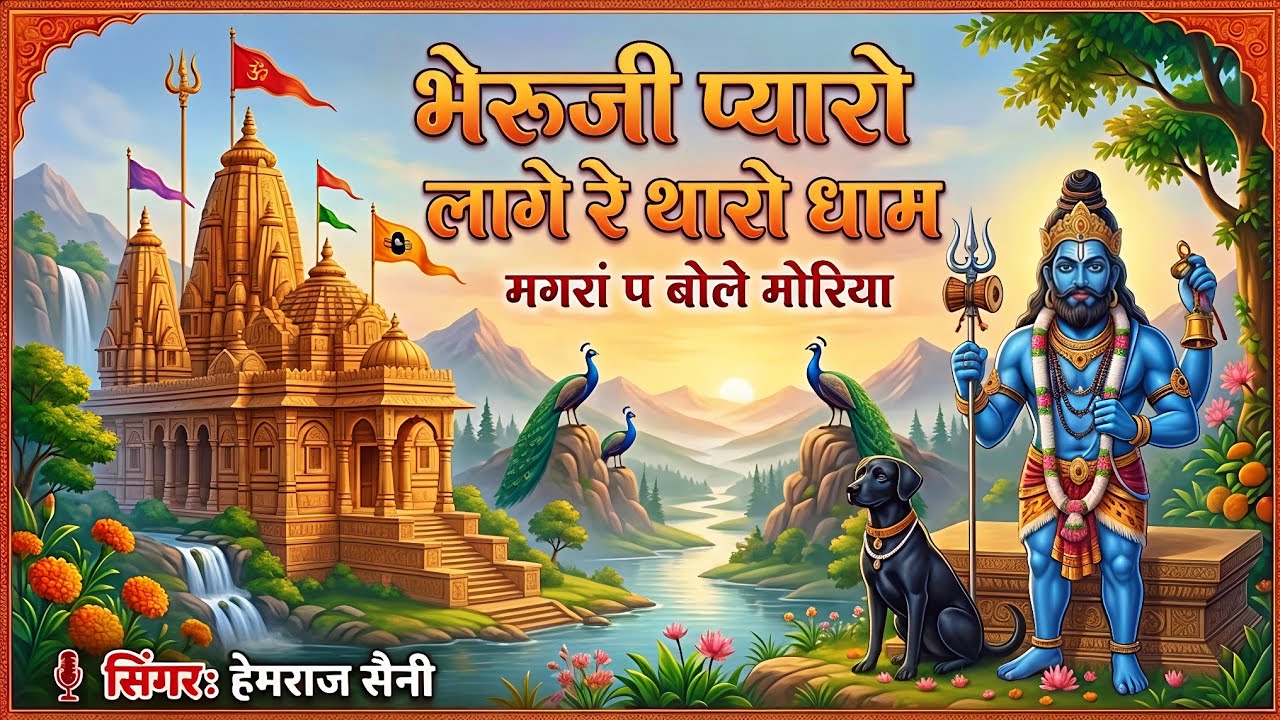 रविवार भैरूजीसोंग||भेरुजी प्यारो लागे रे थारो धाम मगरां प बोले मोरिया||#hemrajsainimalarnadungar2026