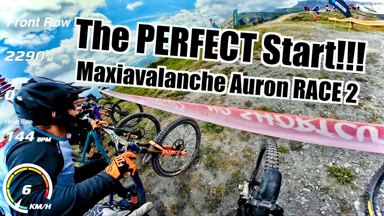 The Perfect Start! Second Chance at Auron Maxiavalanche 2025 - Race 2