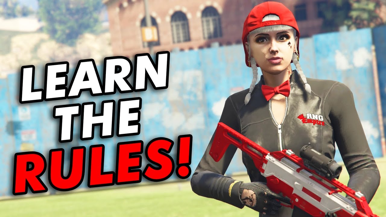 The Official Rules of Run and Gun - GTA Online