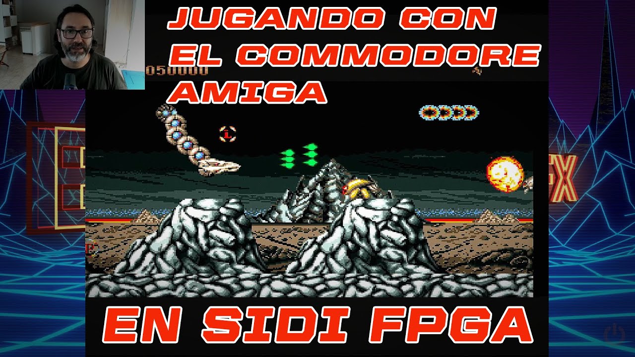 Jugando con el Commodore Amiga en SIDI
