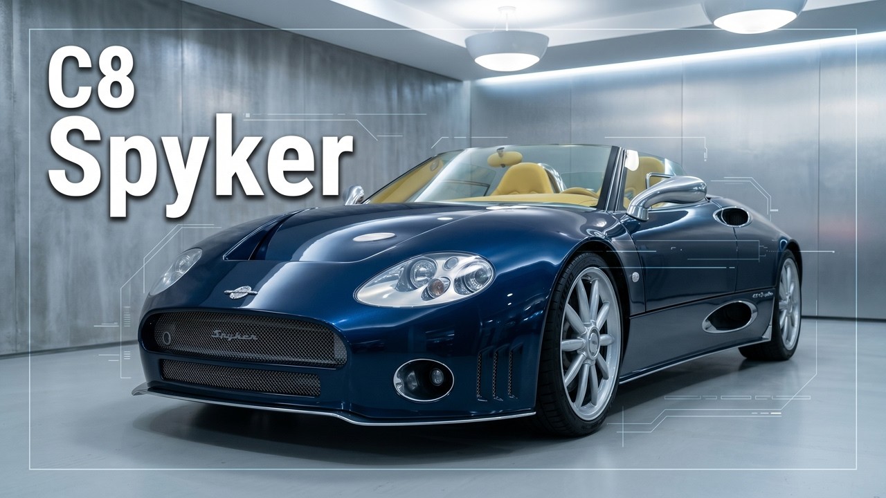 Spyker C8 for Sale: The Rarest Supercar in the World that Everyone seemed to Forget about It !