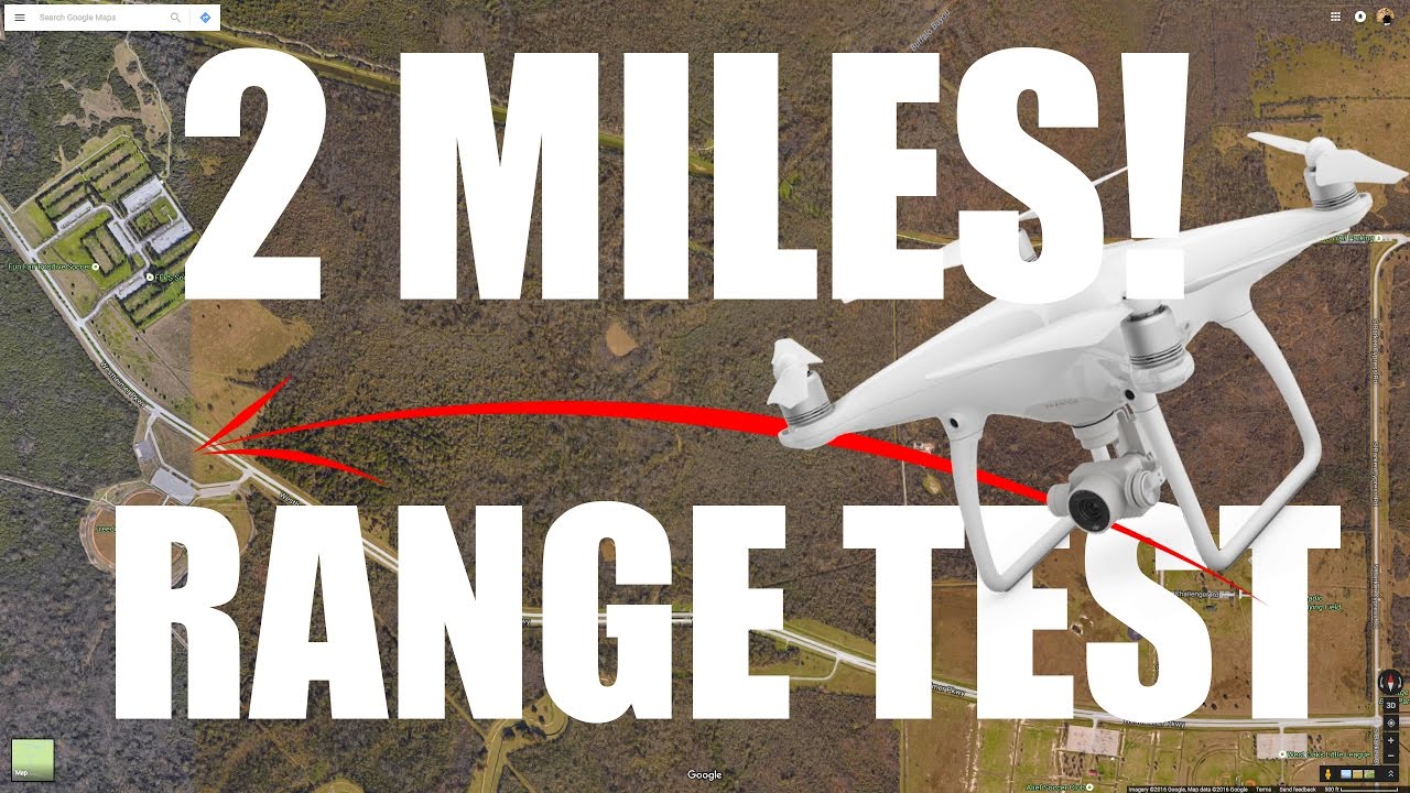 DJI Phantom 4 Range Test