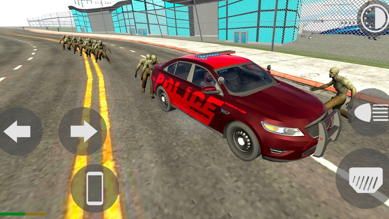 I played zombie survival with zero fuel police car