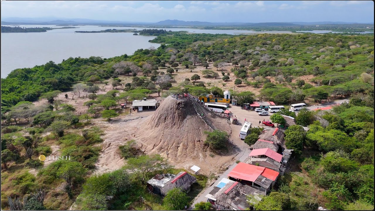 Volcán de Lodo del Totumo, Departamento de Bolivar, Colombia, Enero de 2025
