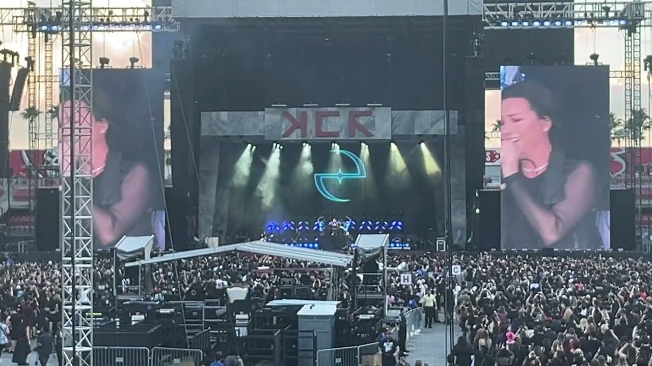 Evanescence full set Tampa 9/13/25