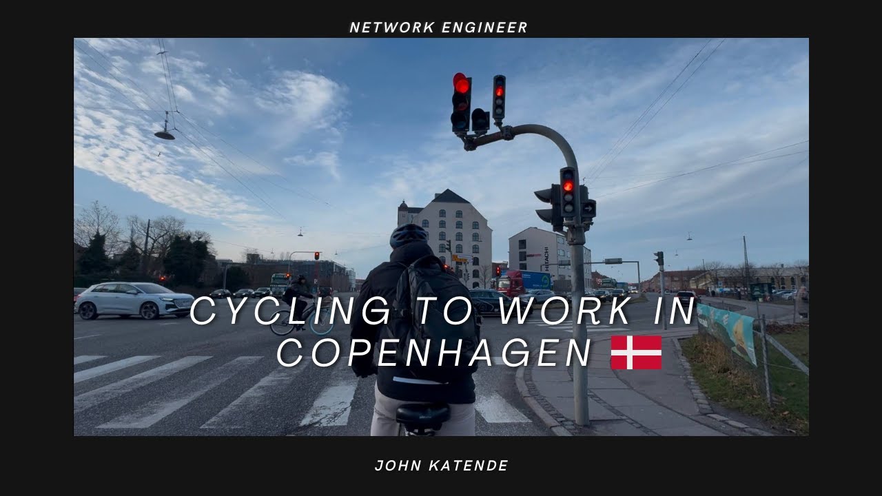 Network Engineer Life | Cycling to Work in Copenhagen