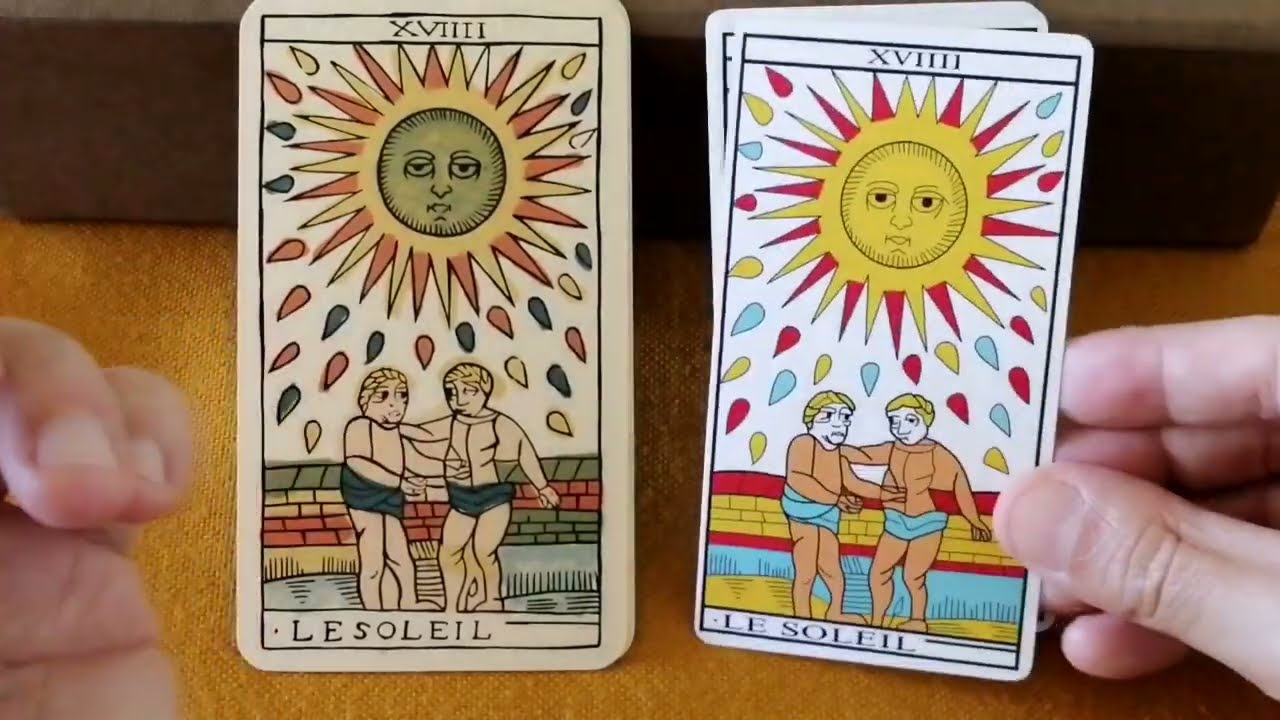 TAROT DE MARSELLA DE JEAN DODAL - ¿VINTAGE O MODERNO? | COMPARATIVA| - ¡PARTICIPA!