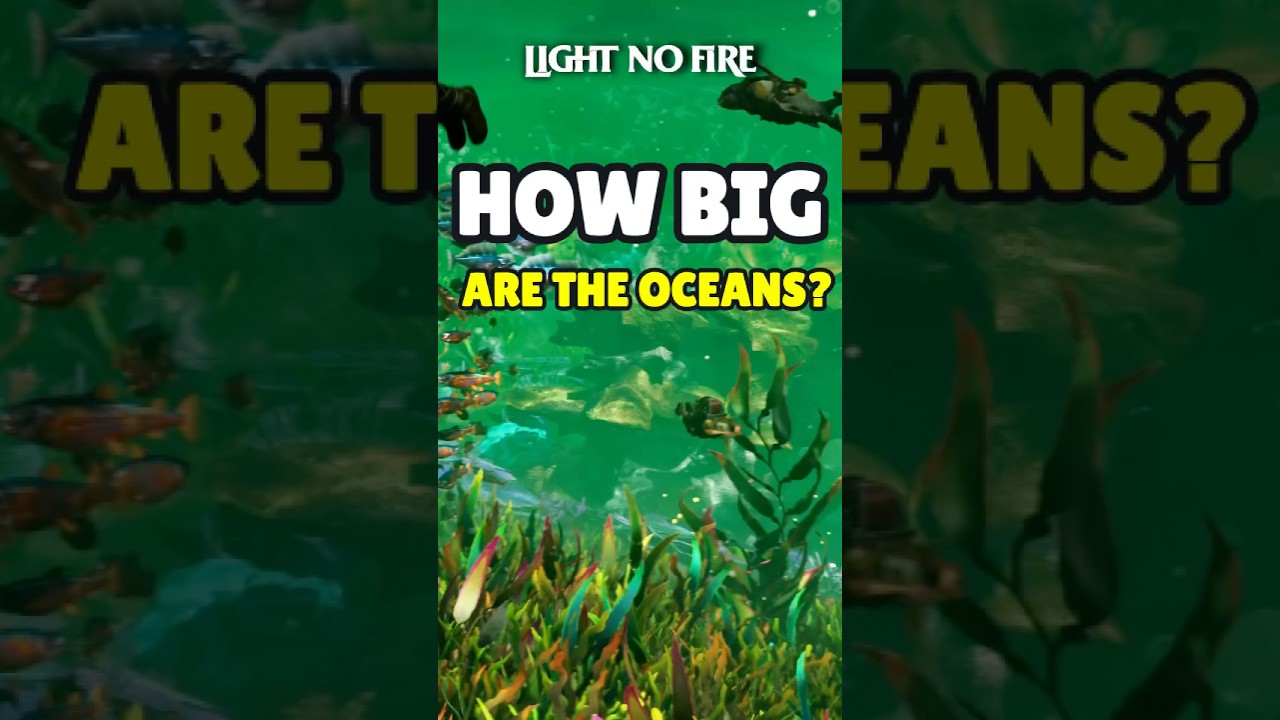 Насколько БОЛЬШИЕ ОКЕАНЫ в Light No Fire?🌊🤯 (НОВАЯ игра No Man&rsquo;s Sky!) #lightnofire