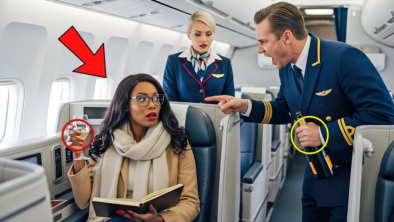 Black Passenger Denied Champagne in First-Class — She’s the CEO Who Signs Their Paychecks...
