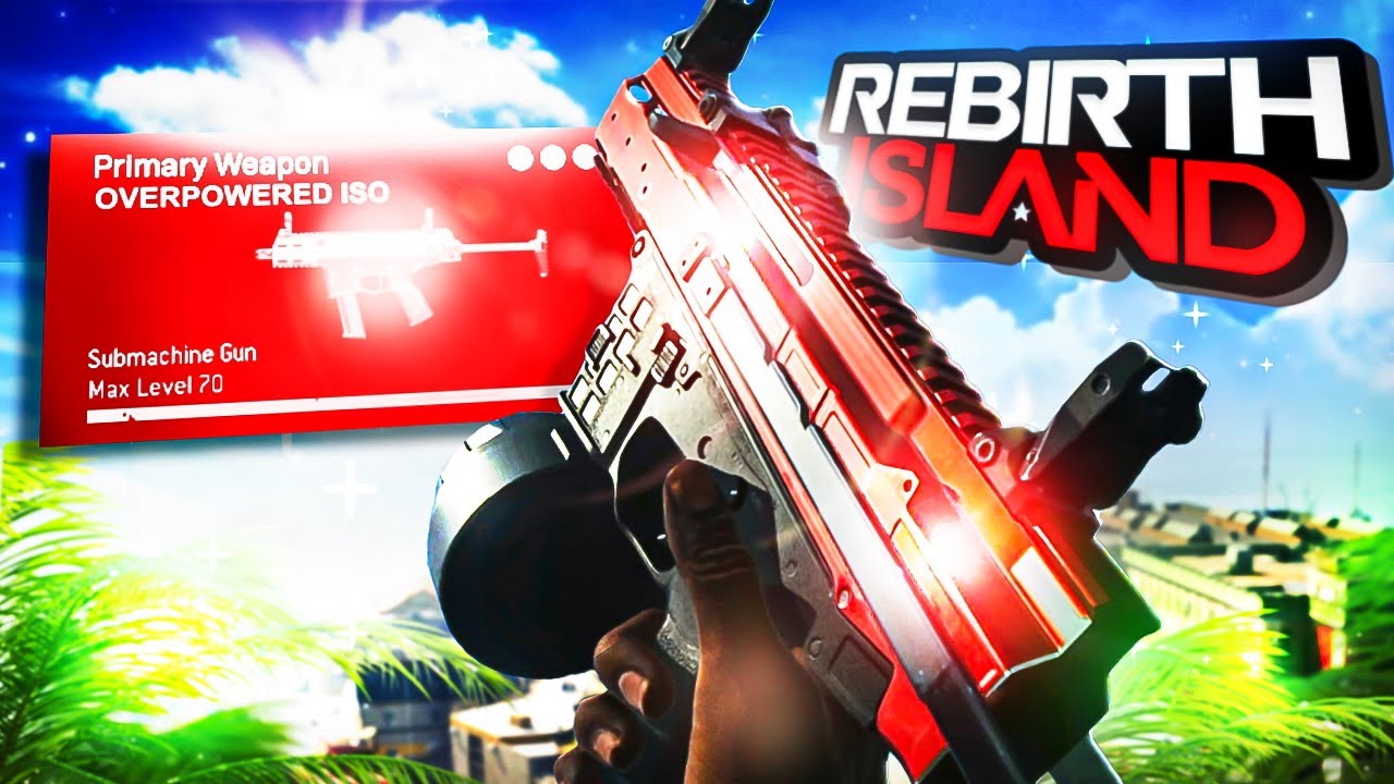 the FASTEST ISO CLASS to USE on REBIRTH ISLAND! (Vanguard Warzone)