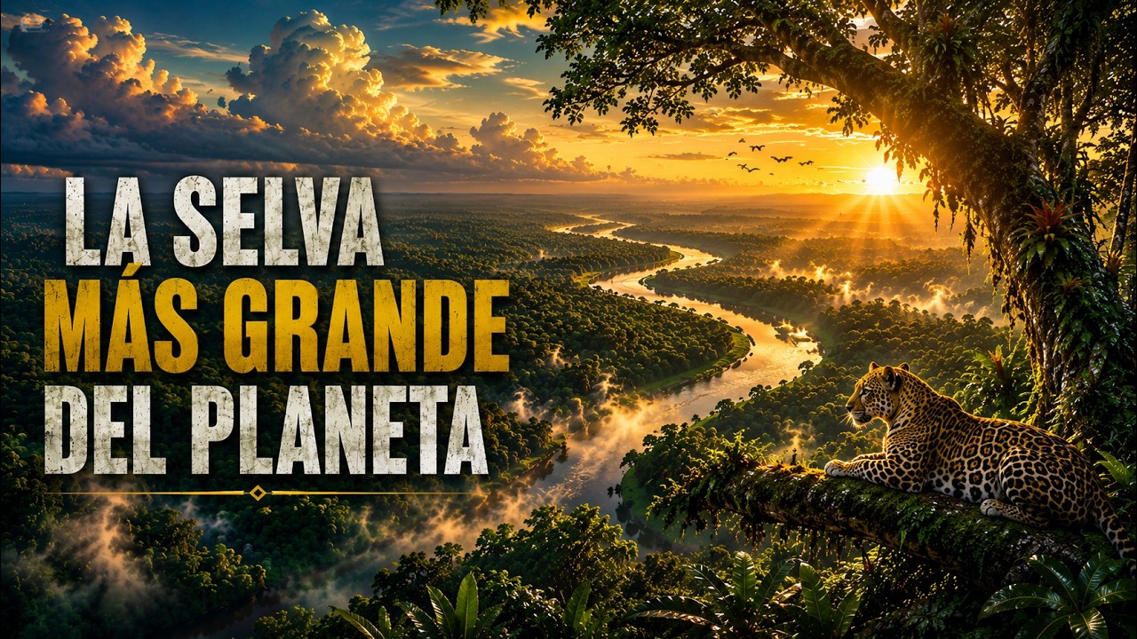 AMAZONÍA: LA SELVA TROPICAL MÁS GRANDE DEL MUNDO