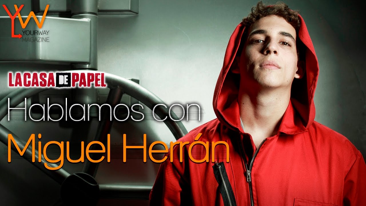 Miguel Herrán nos presenta a RÍO, su personaje en LA CASA DE PAPEL de Antena 3