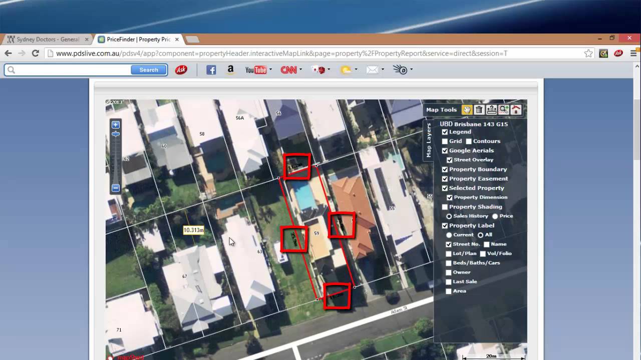 Using Pricefinder to find small development opportunities