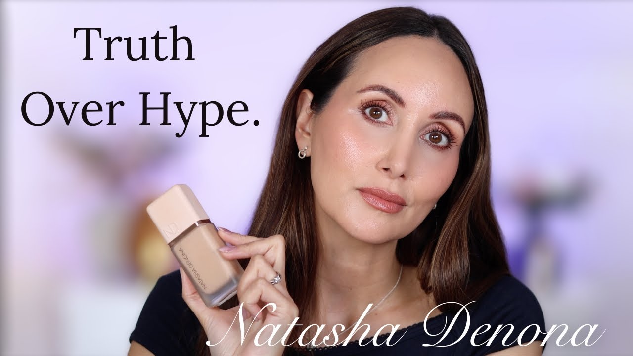 New Natasha Denona Hy-Glam Foundation | Shade Comparisons + Wear Tests!
