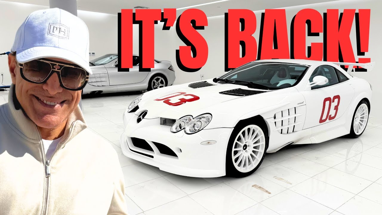 MY MCLAREN SLR HDK IS FINALLY BACK!