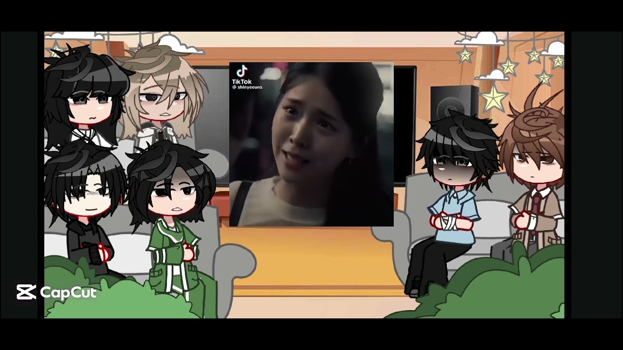 Fandoms react to Strangers from hell pt1! (Cringe, I tried to make it as much canon as possible!0.5!