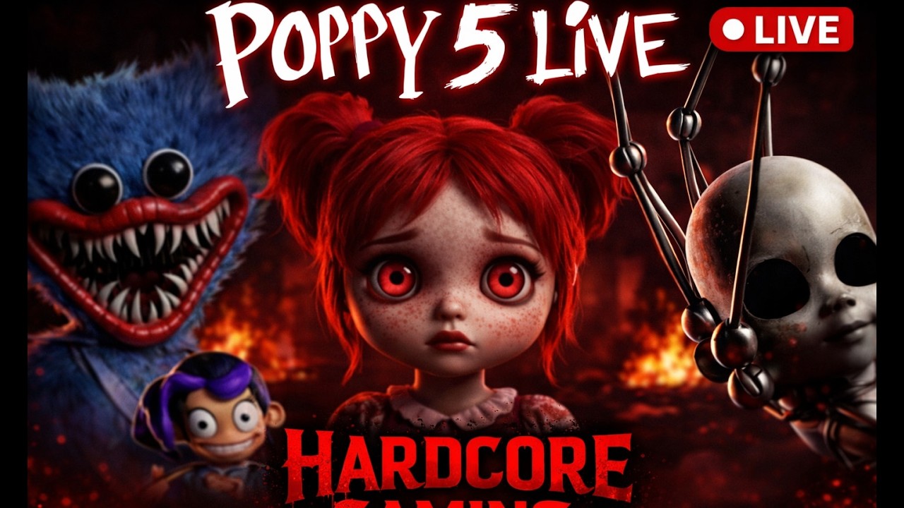 🔴POPPY PLAYTIME 5 LIVE 😈 PROTOTYPE FACEOFF! #livestream #gaminglive #poppyplaytimechapter5