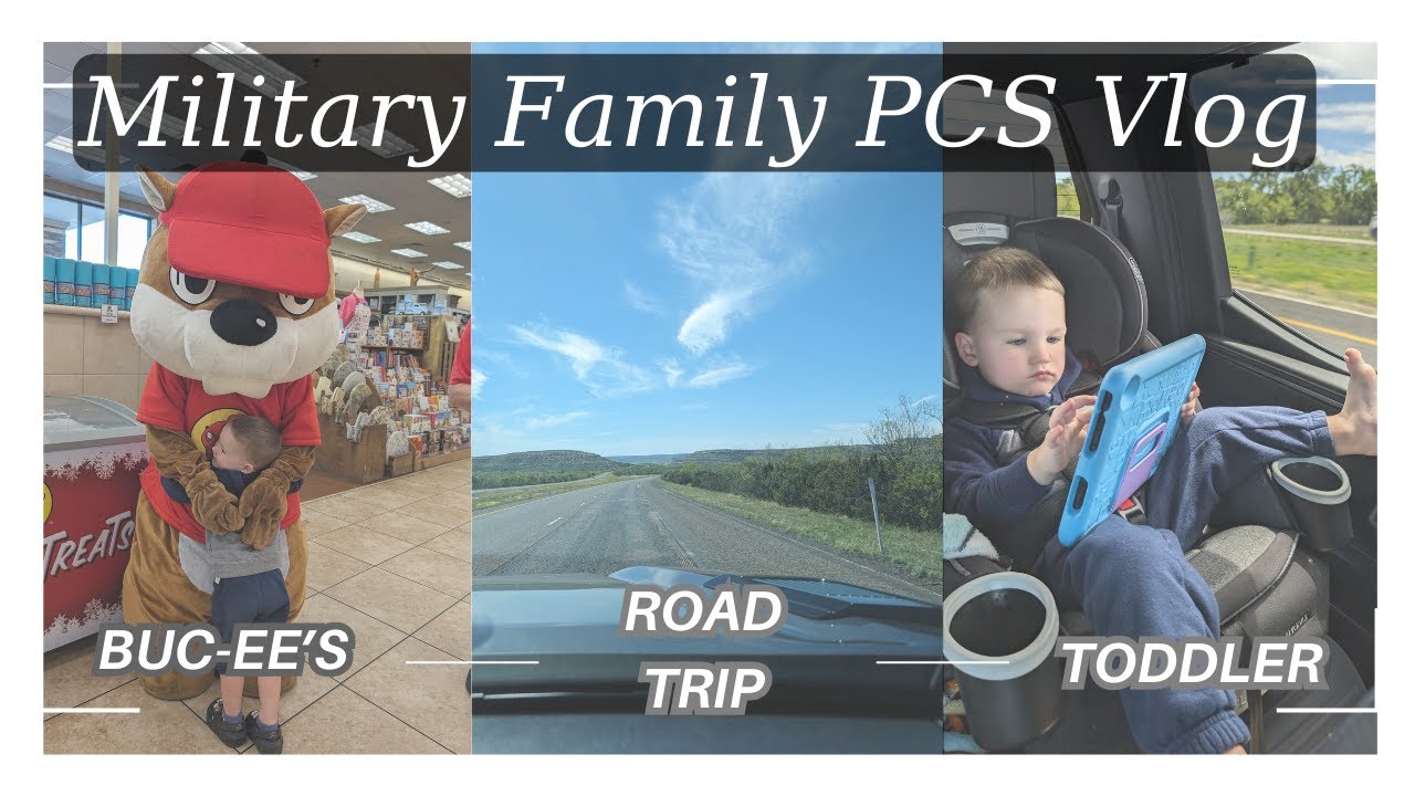 From Texas to San Diego: Our Military PCS Road Trip Adventure! | Vlog 112