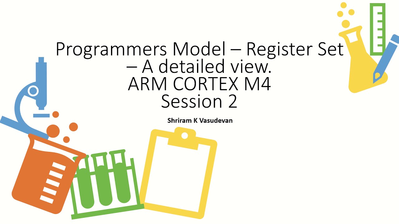 2. Регистр ARM Cortex M4 / Модель программиста — подробный анализ