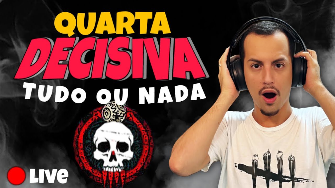 🔴AO VIVO: QUARTA no DBD, ENFRENTANDO KILLERS e SURVS de ALTO NÍVEL! Cola aí fiotes!