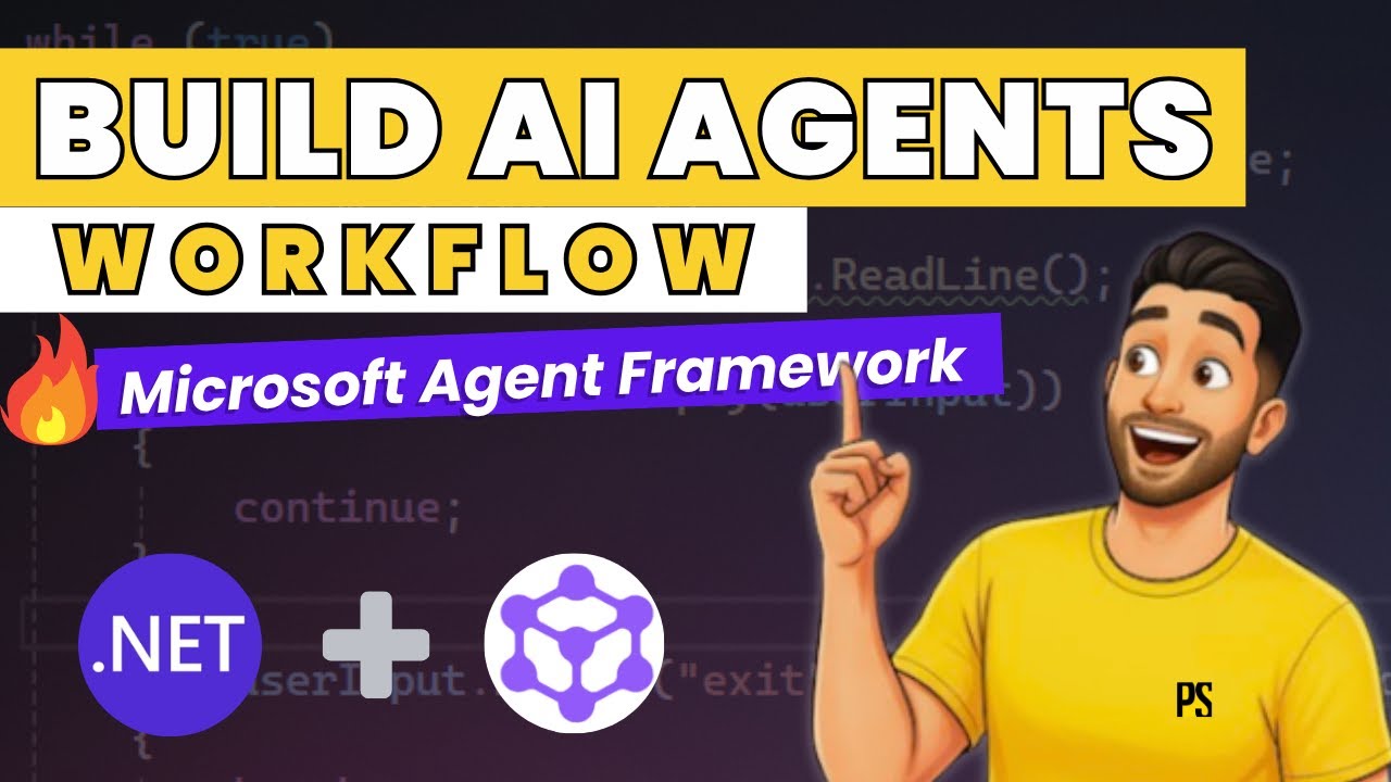 Build AI Agents Workflow in .NET in Minutes | Microsoft Agent Framework Explained