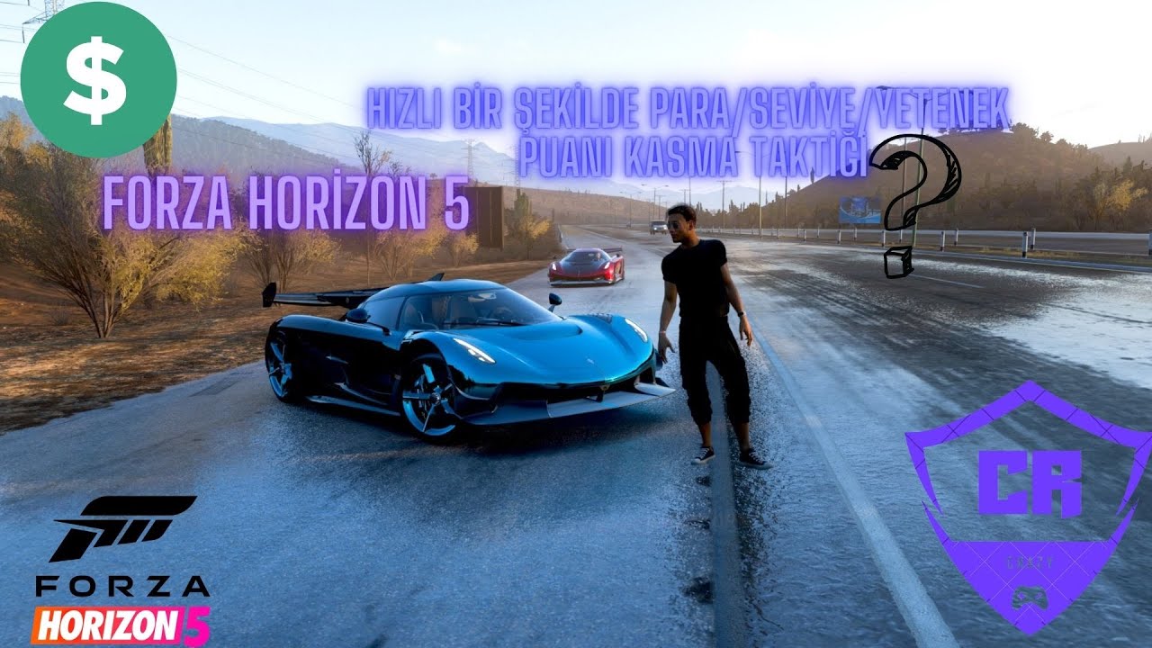 Forza Horizon 5'te Hızlı Para ve Seviye Atlama (30 dk 1M CR)
