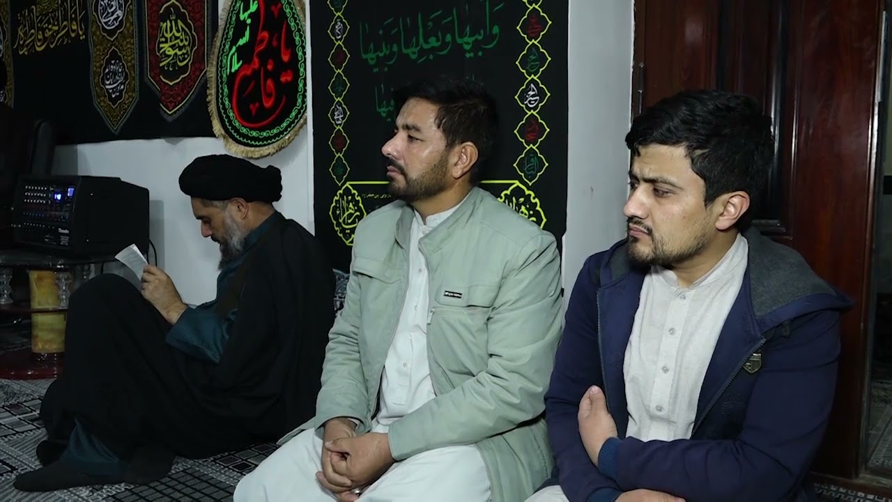 مراسم ایام فاطمیه سخنرانی حجت الاسلام والمسلمین الحاج سید حیدر هاشمی مداح اهل‌بیت سید محمد تقی