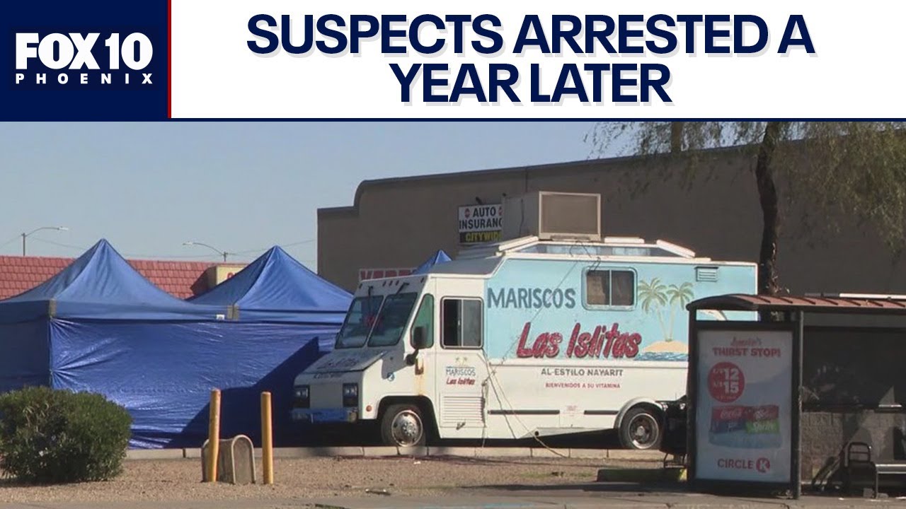 3 arrested for murder of Phoenix food truck vendor, PD says | FOX 10 Phoenix