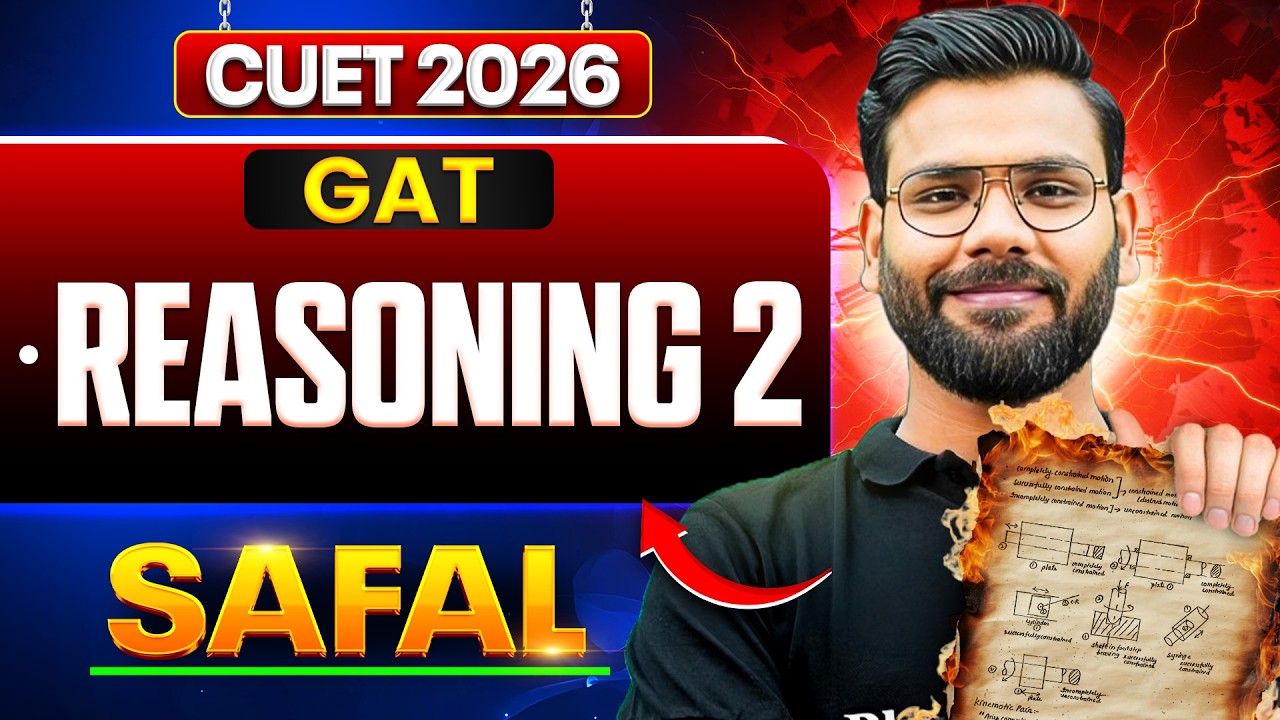 Complete CUET Reasoning in One Shot | CUET 2026 GAT | CUET GAT 2026 | Varun Sir