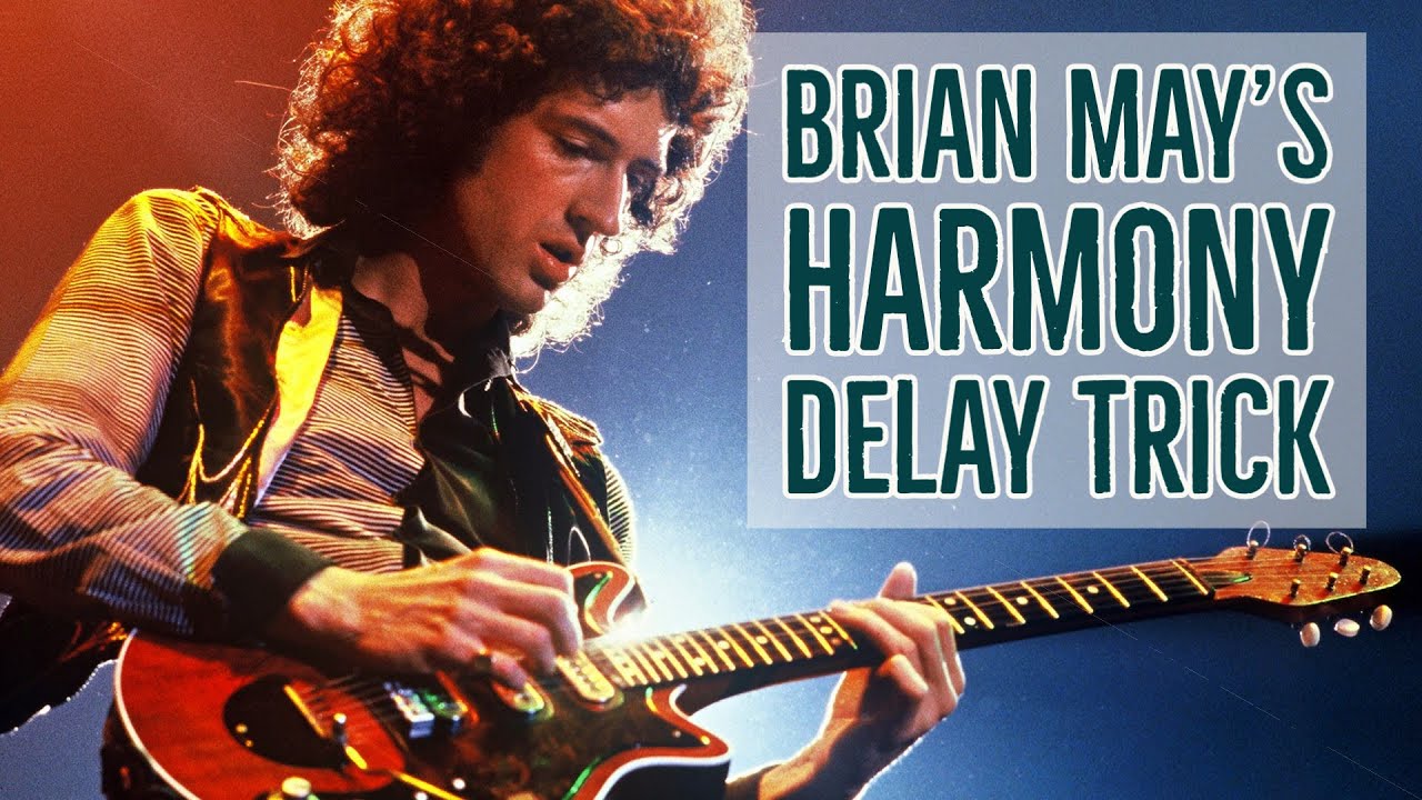 Brian May Queen Guitar Trick