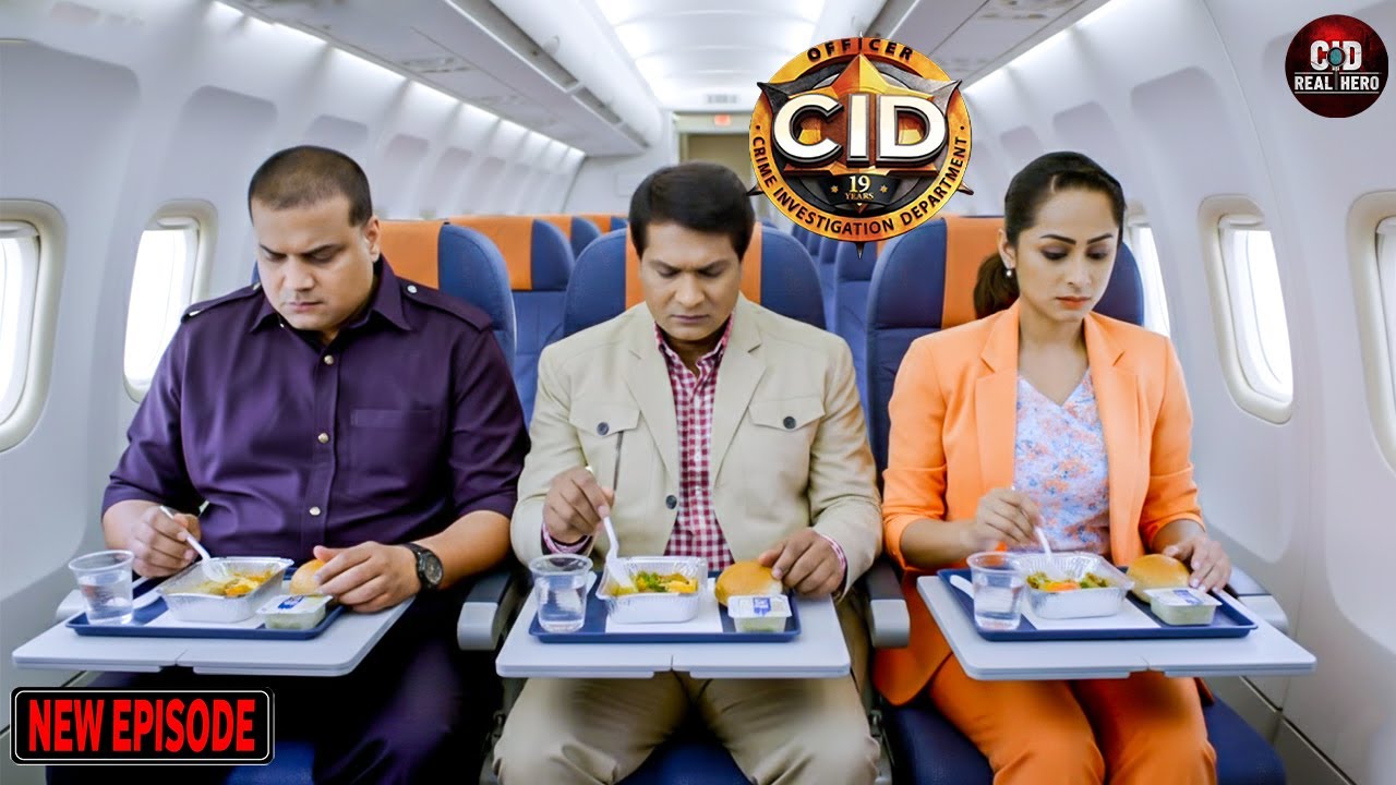 दया पूर्वी और अभिजीत ने फ्लाइट में किया लंच | CID | सी.आई.डी | Latest Episode