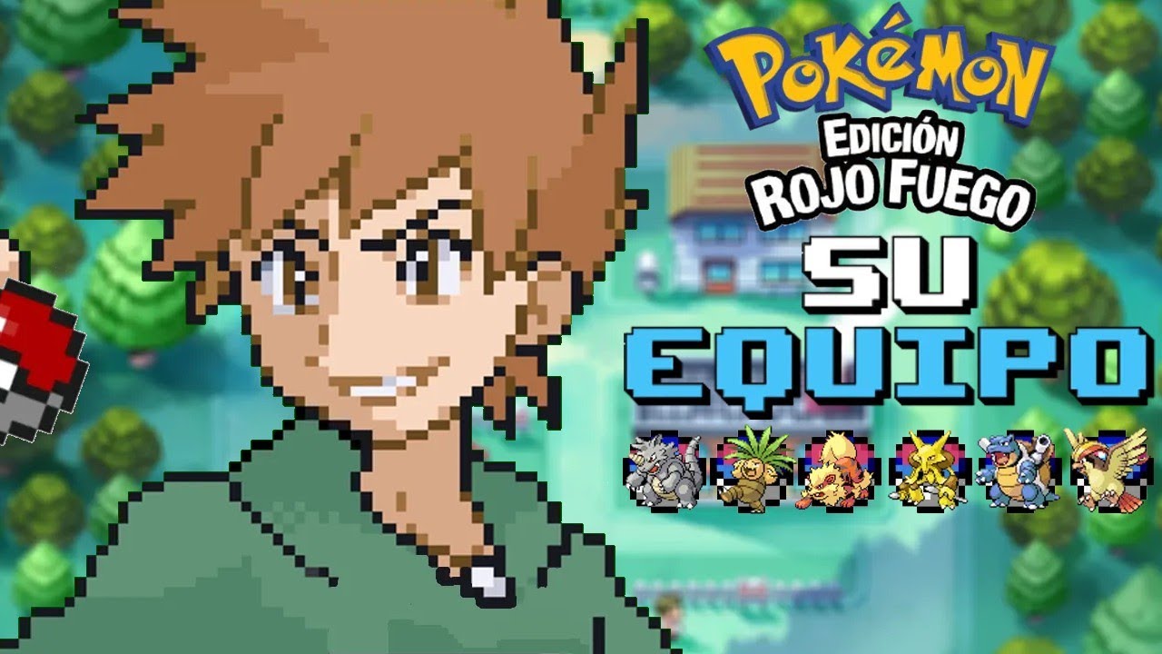 ¿Puedo pasarme Pokémon Rojo Fuego USANDO el EQUIPO de AZUL?