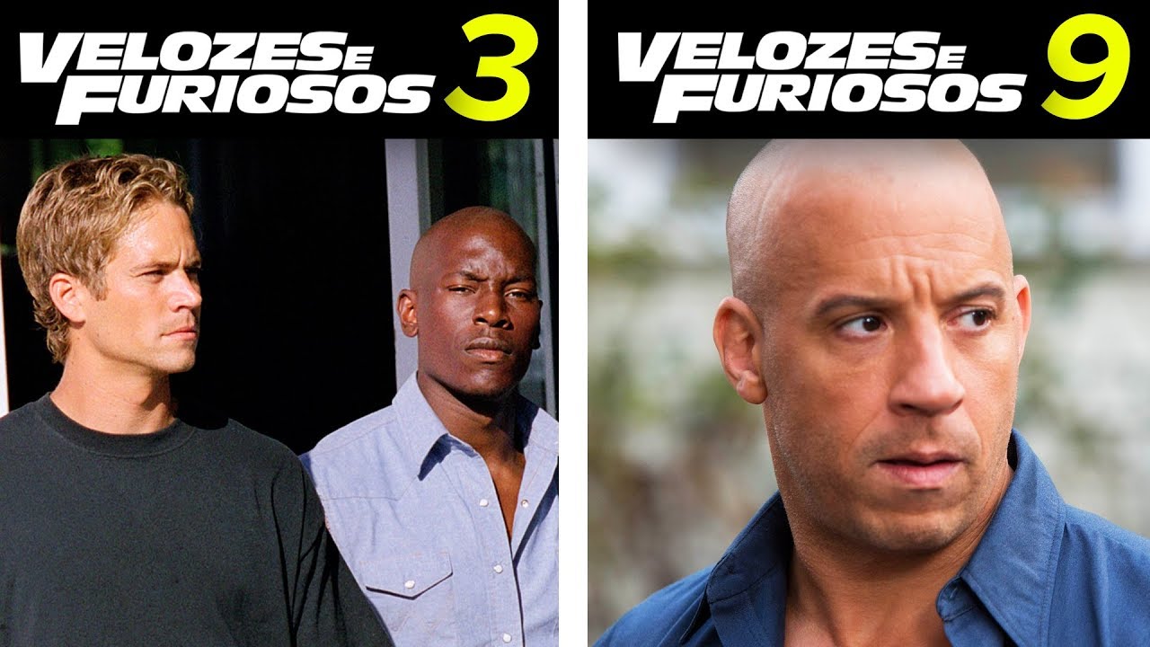 A ORDEM CORRETA DOS FILMES VELOZES E FURIOSOS PARA ASSISTIR