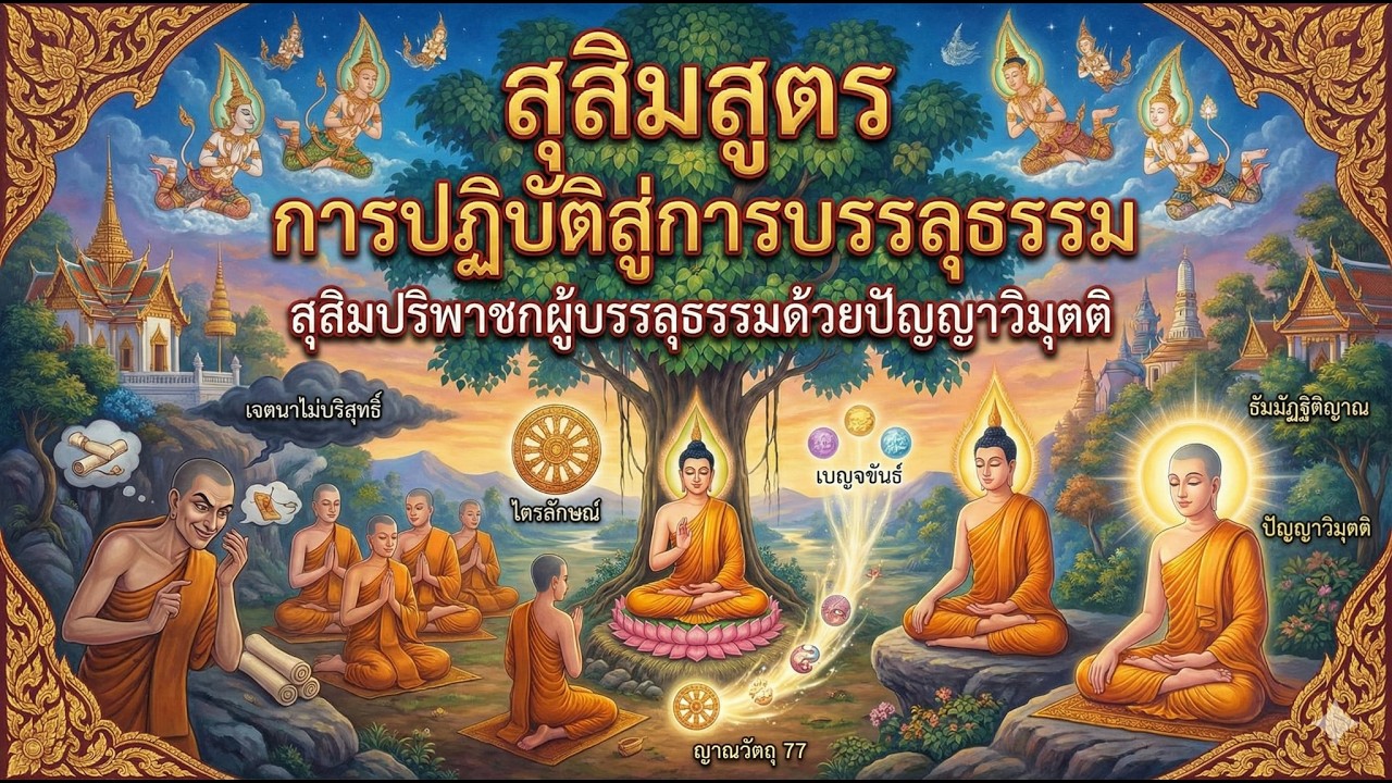 จารชนแห่งธรรมะ (สุสิมสูตร การปฏิบัติสู่การบรรลุธรรม)