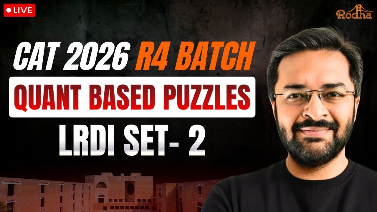 Master Quant Based Puzzles: Ep 2 | LRDI Live Class for CAT 2026 |  Abhishek Sir Rodha